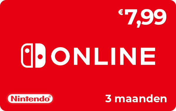 Nintendo Switch Online abonnement 3 maanden