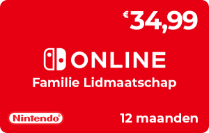 Nintendo Switch Online 12 maanden Familie Lidmaatschap