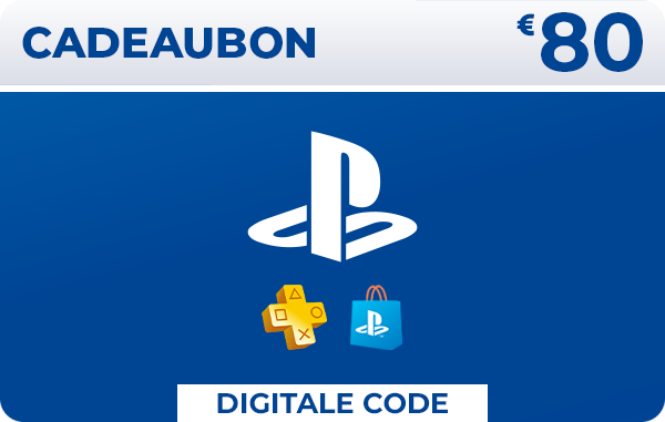 PlayStation kaart 80 euro