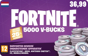Fortnite 5000 V-Bucks Code